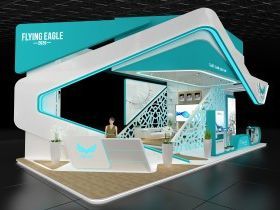 EAGLE电子科技展台展览展示设计 创新体验与品牌魅力的融合