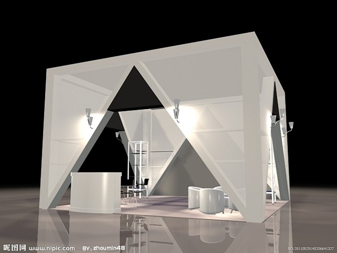 3D展览设计 从模型到灯光，打造沉浸式展厅体验